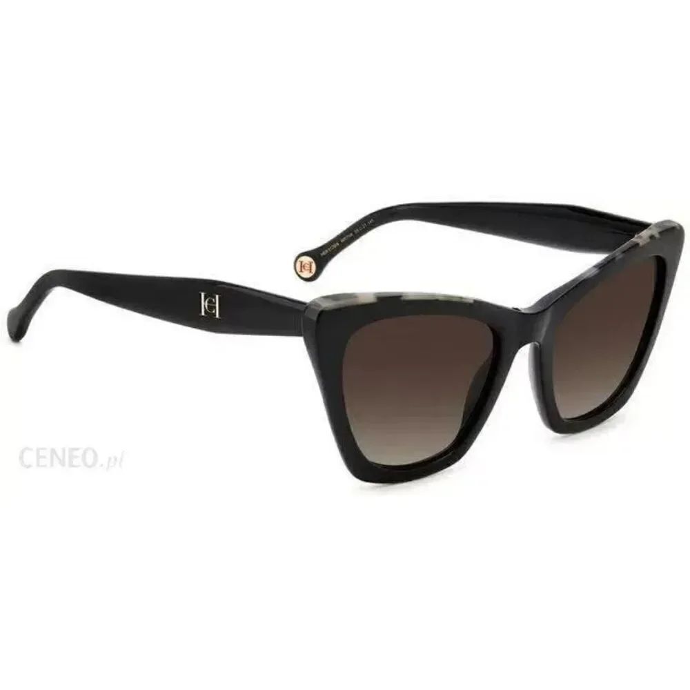 Carolina Herrera CH 0129/S WR7 (HA) Havana/Brown Shaded Sunglasses $325